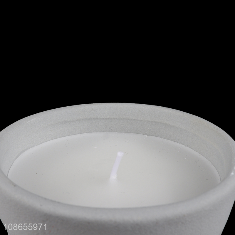 New products ceramic jar candle long lasting scented candle