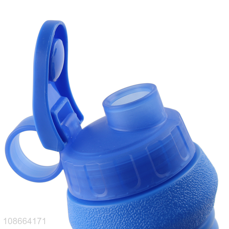 Hot items portable blue plastic water bottle drinking cup