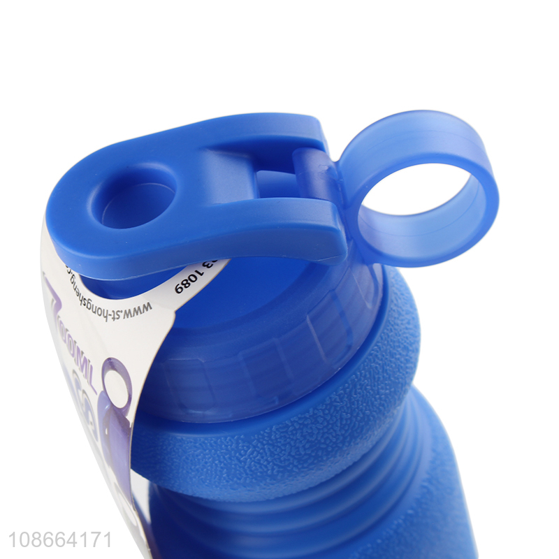 Hot items portable blue plastic water bottle drinking cup