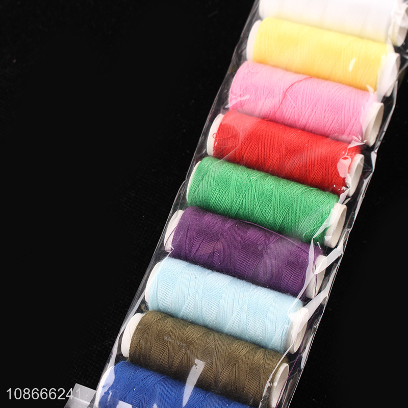 Factory price 10pcs 300 yard sewing threads cotton threads for sewing