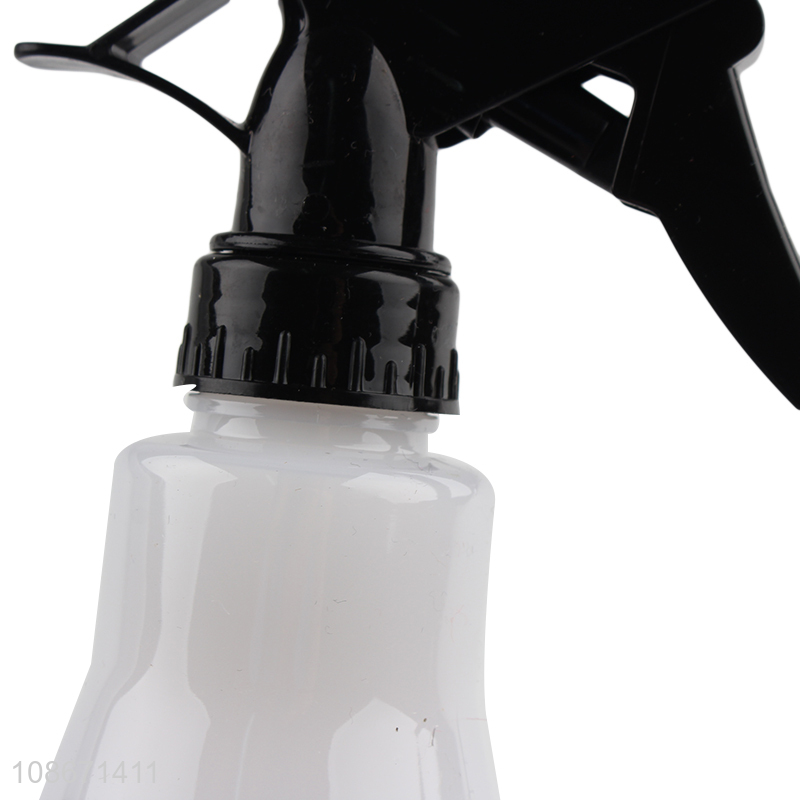 Hot sale transparent plastic trigger spray bottle for home and garden