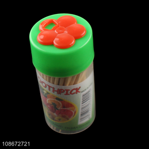 Good price disposable bamboo toothpick fruit stick for sale