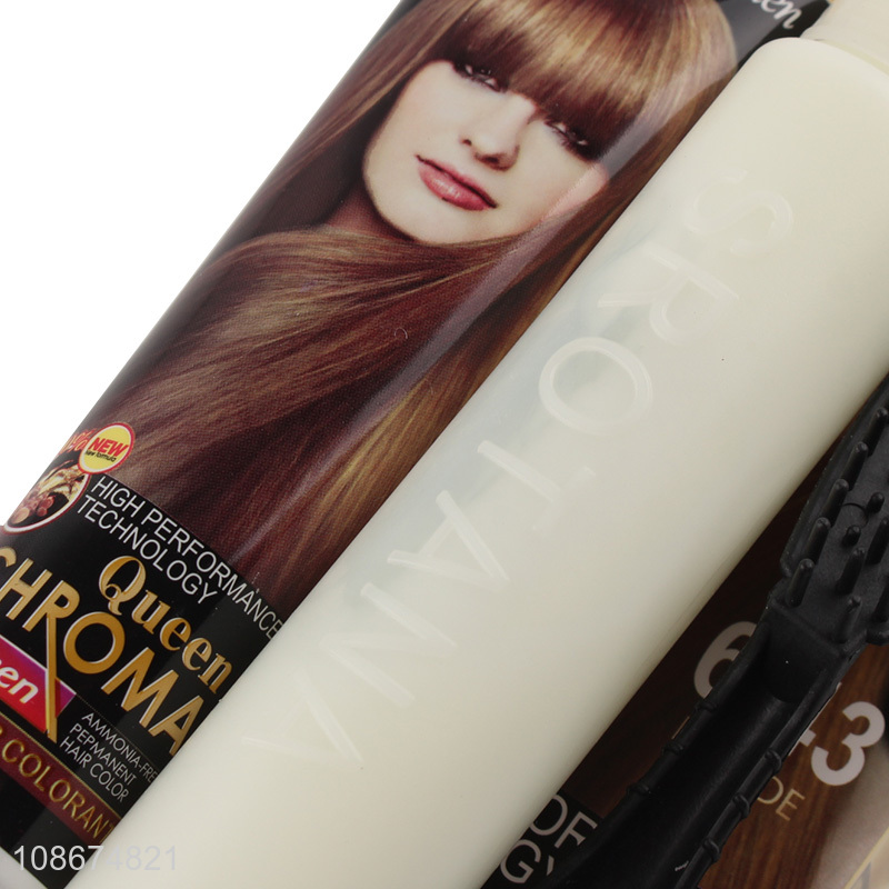 Hot selling permanent blonde hair dye hair colorant for women girls