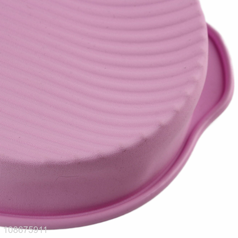 Good quality round silicone chiffon cake molds kitchen bakeware