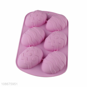 New arrival silicone Easter egg cake molds chocolate molds