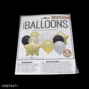 Most popular party decoration aluminum film balloon set for sale