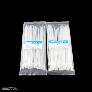 New arrival 50pcs self-locking nylon cable tie for sale