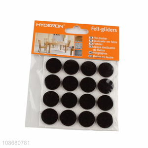 Good selling round non-slip furniture protector <em>felt</em> <em>pad</em> wholesale