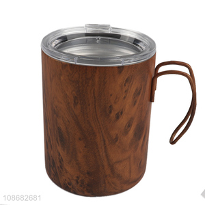 Hot products stainless steel double wall insulated water cup water mug with handle