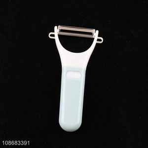 Hot selling sharp stainless steel vegetable fruit peeler for kitchen