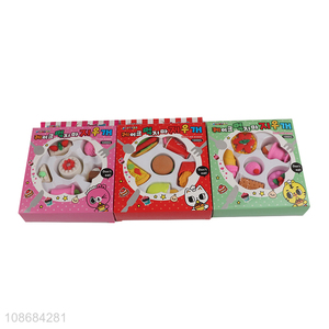 China products cartoon students stationery food series eraser set