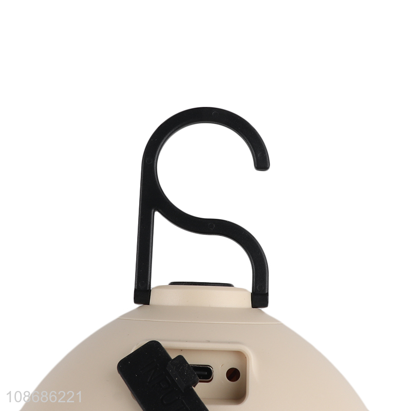 Top selling hanging outdoor rechargeable battery camping light wholesale