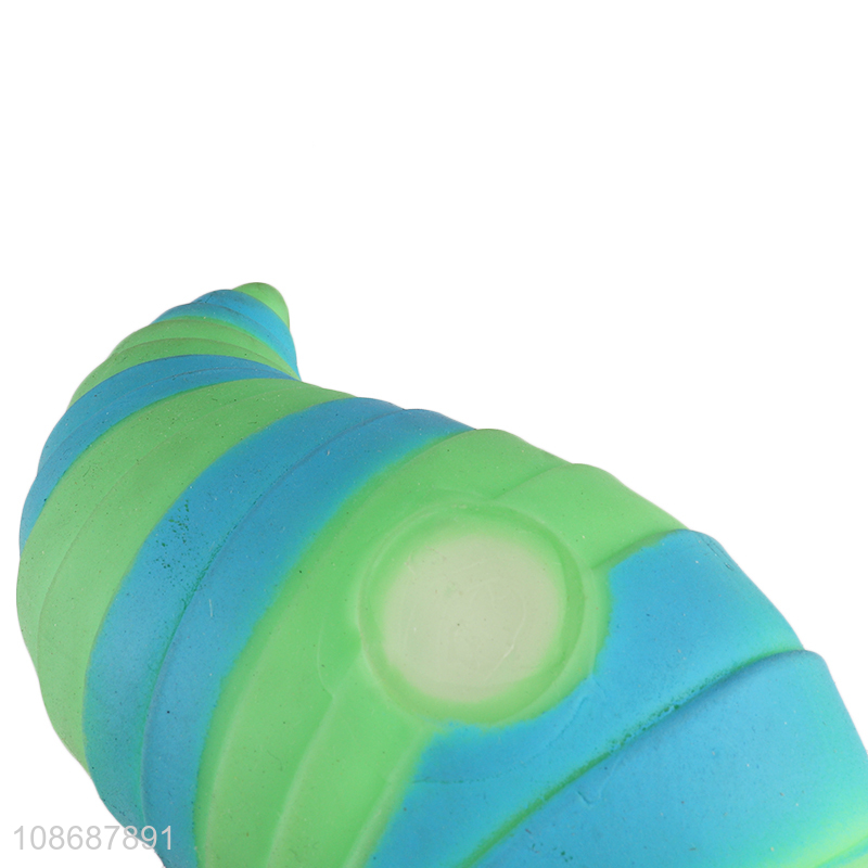 Online wholesale soft TPR caterpillar toy anti-anxiety stress relief toy