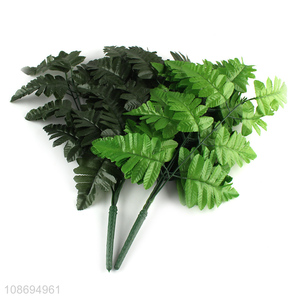 Hot products natural artificial green leaves fake plants for home décor