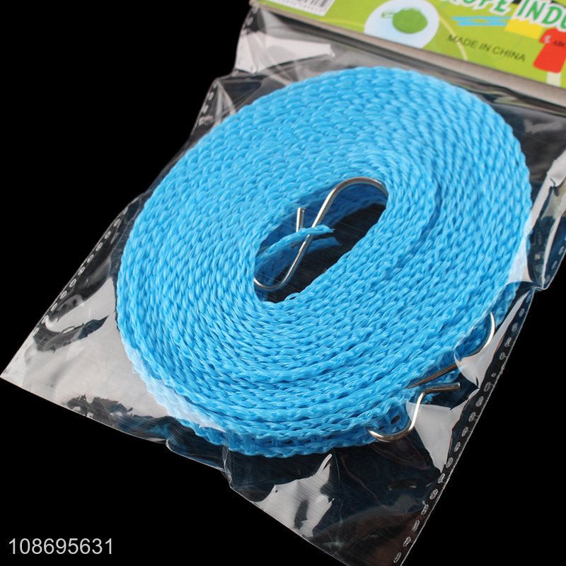 Hot selling blue 5m indoor outdoor windproof clothesline for household