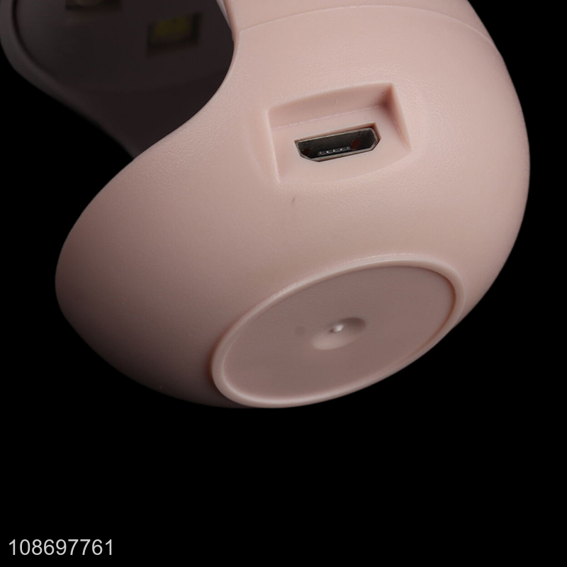 Hot selling mini cartoon nail dryer uv led nail phototherapy lamp