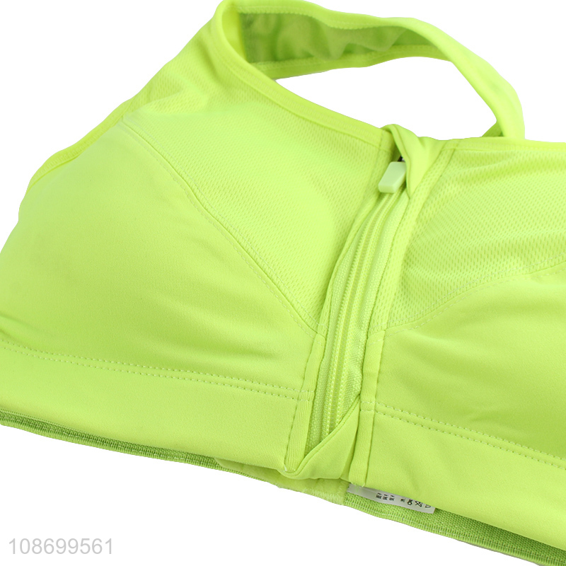 Wholesale women's sports bras seamless wireless shockproof bras