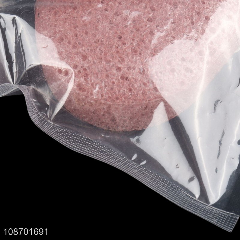 Online wholesale natural konjac facial sponge exfoliating face scrub