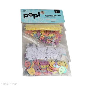 Wholesale DIY Easter confetti foil table confettis glitter foil scatters