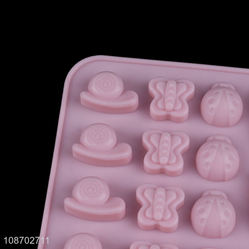 Most popular silicone home diy mini candy chocolate mold for baking tool