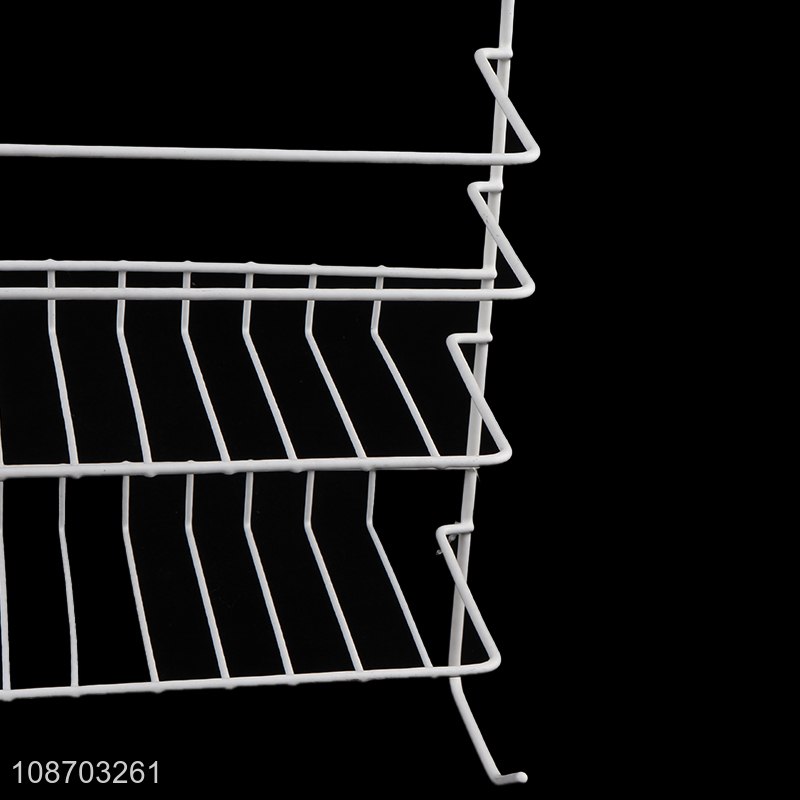 Top selling household hanging metal multi-layer bathroom shelf wholesale