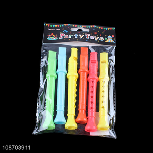 Yiwu market plastic mini flute toy musical instruments toys for sale