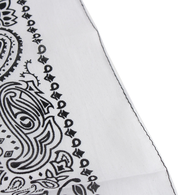 Wholesale paisley pattern cotton bandana headwrap scarf for men  women