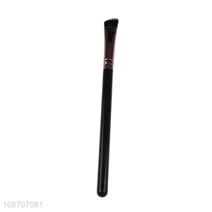 Good quality slanted makeup brush nylon bristle angled eyebrow brush