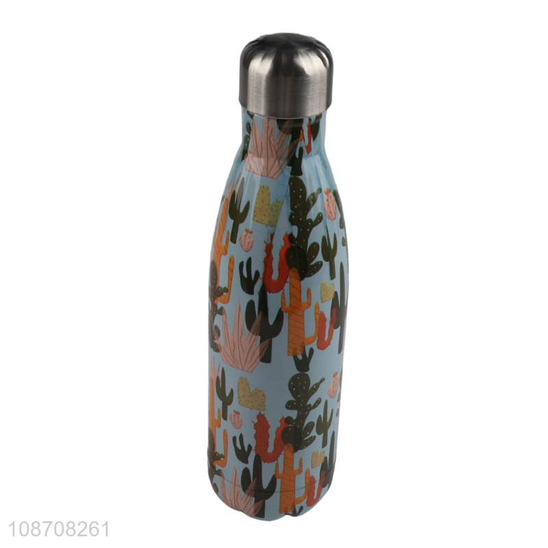 China products stainless steel portable vacuum insulated water bottle for sale