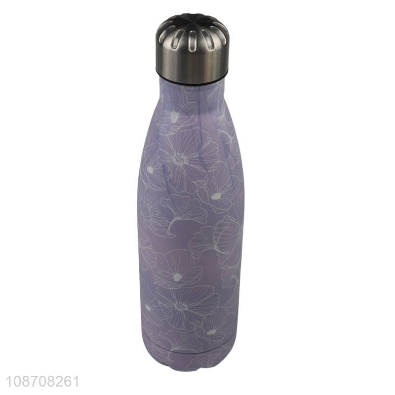 China products stainless steel portable vacuum insulated water bottle for sale