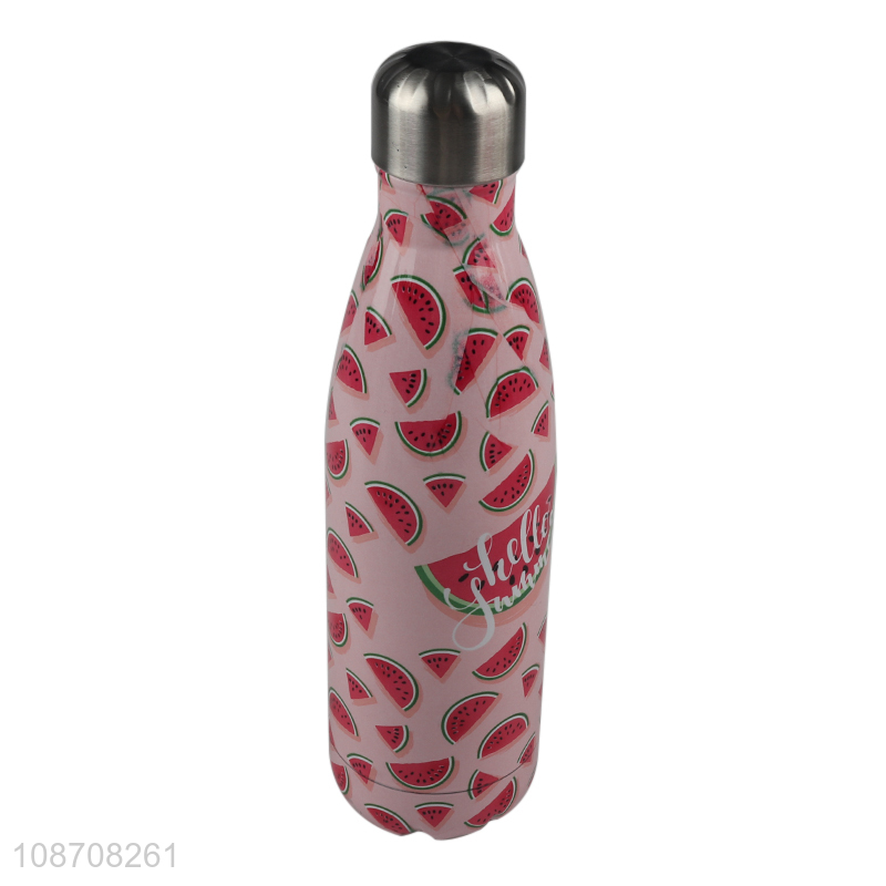 China products stainless steel portable vacuum insulated water bottle for sale