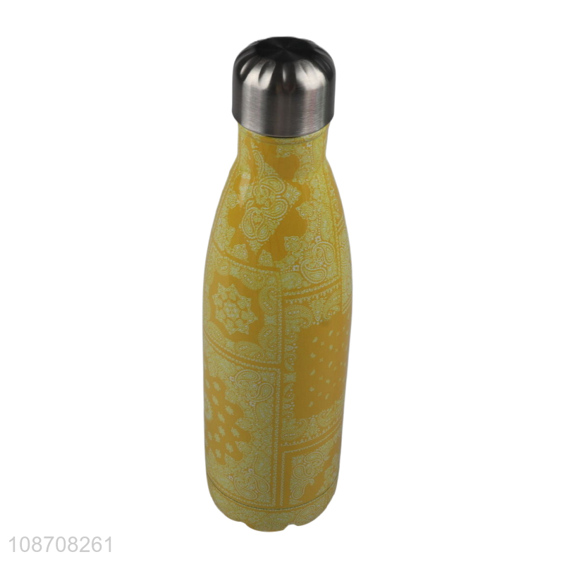 China products stainless steel portable vacuum insulated water bottle for sale