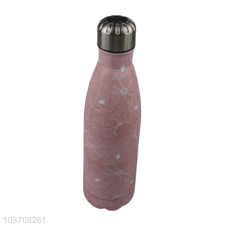 China products stainless steel portable vacuum insulated water bottle for sale