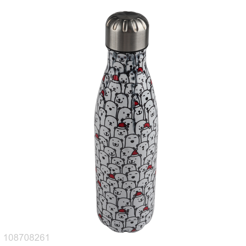 China products stainless steel portable vacuum insulated water bottle for sale