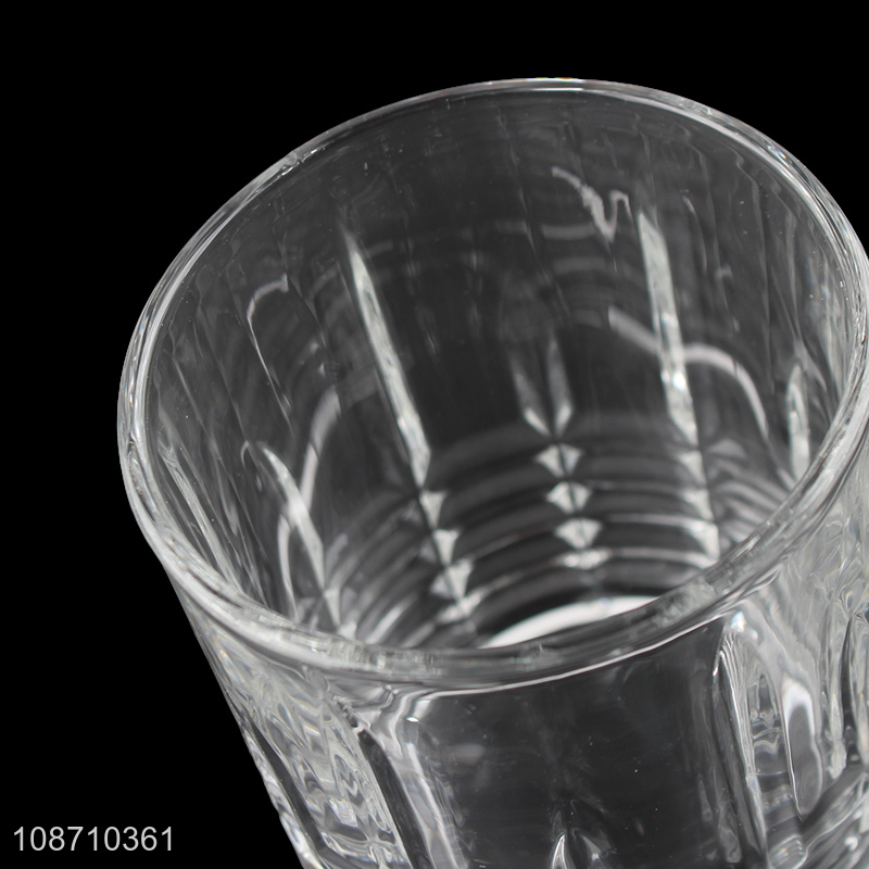 Hot selling 285ml geometric whiskey glasses drinking cup glass tumbler