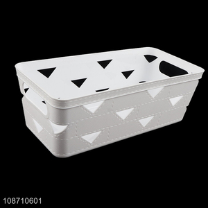 New design multi-function plastic storage basket toys sundries organizer basket