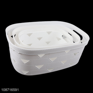 Hot products plastic sundries storage basket fruit basket for sale