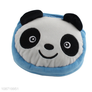 Online wholesale kawaii animal bag cartoon panda fluffy crossbody bag