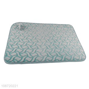 Wholesale non-slip soft water absorbent bathroom rug mat bath carpet