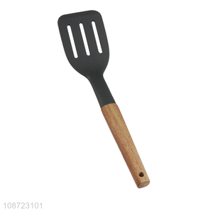 China imports heat resistant non-stick nylon slotted spatula slotted turner