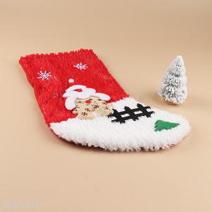 Latest design christmas tree hanging christmas stocking for home décor