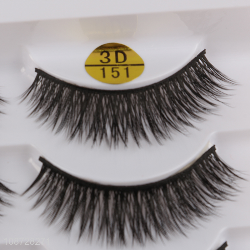 China factory women makeup supplies natural 5d eyelashes wholesale