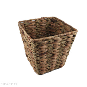 Hot selling multi-purpose large capacity natural water hyacinth storage basket