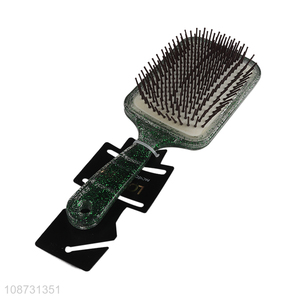 Wholesale wet and dry use air cushion comb plastic massage hair brush