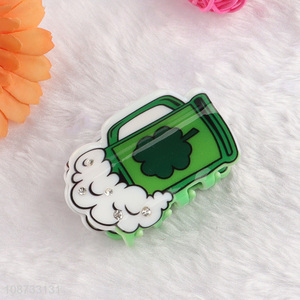 Wholesale St.Patrick's Day Hair accessories acrylic hair claw clips