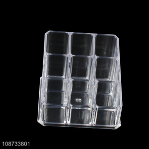 China supplier transparent makeup storage box cosmetic display box for sale