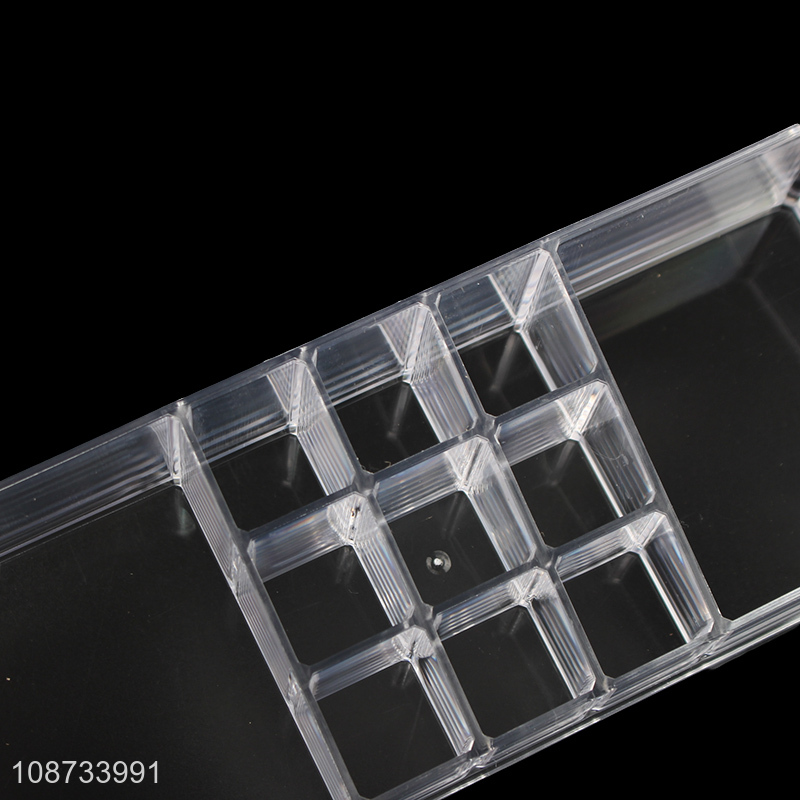 Top selling transparent makeup organizer cosmetic display storage box