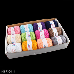 New product 80g/pc 100% cotton embroidery threads crochet threads