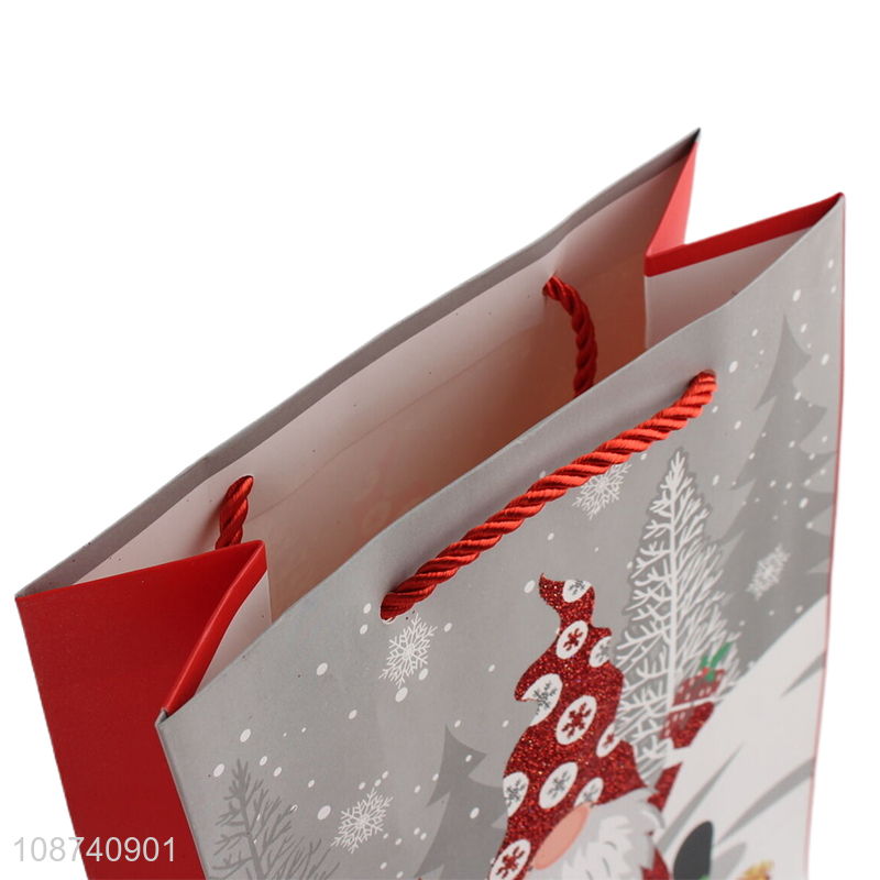 Online wholesale reusable Christmas gift bag Christmas goodie bag