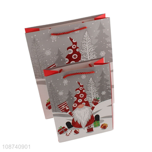 Online wholesale reusable Christmas gift bag Christmas goodie bag